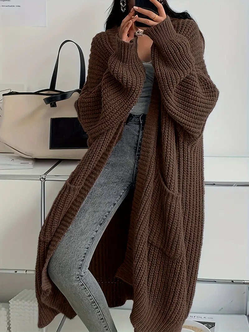 Alexis - Lässige Strickjacke mit langen Ärmeln