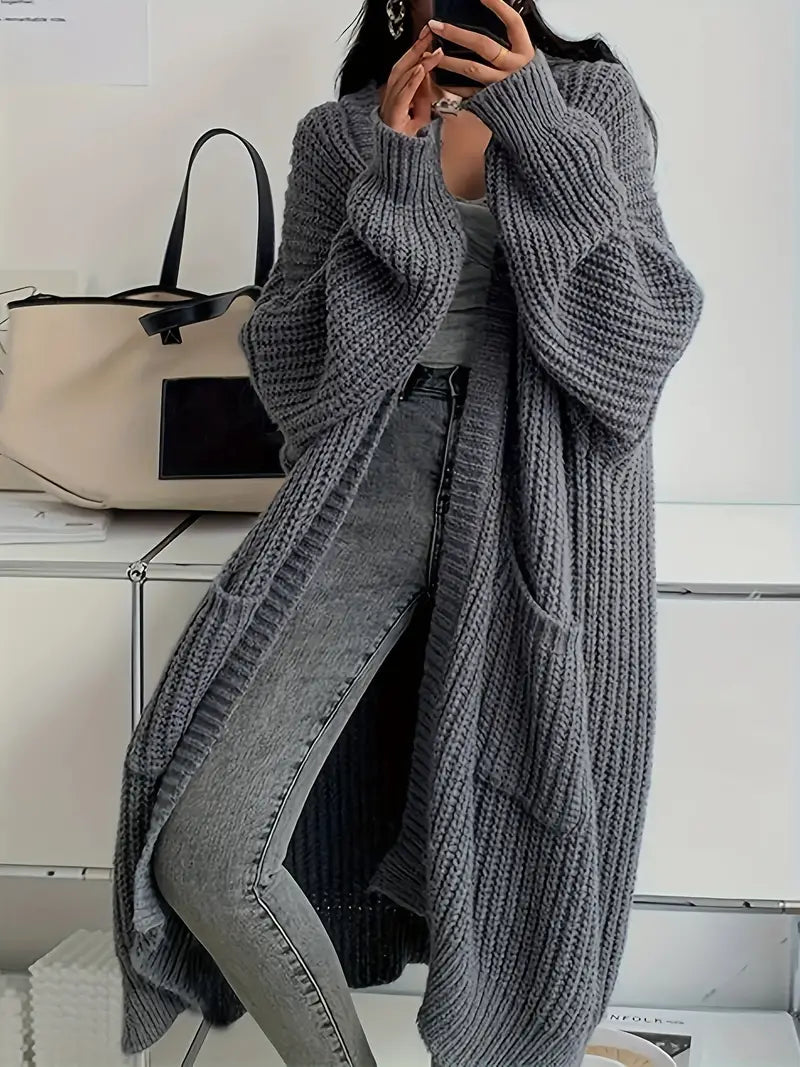 Alexis - Lässige Strickjacke mit langen Ärmeln