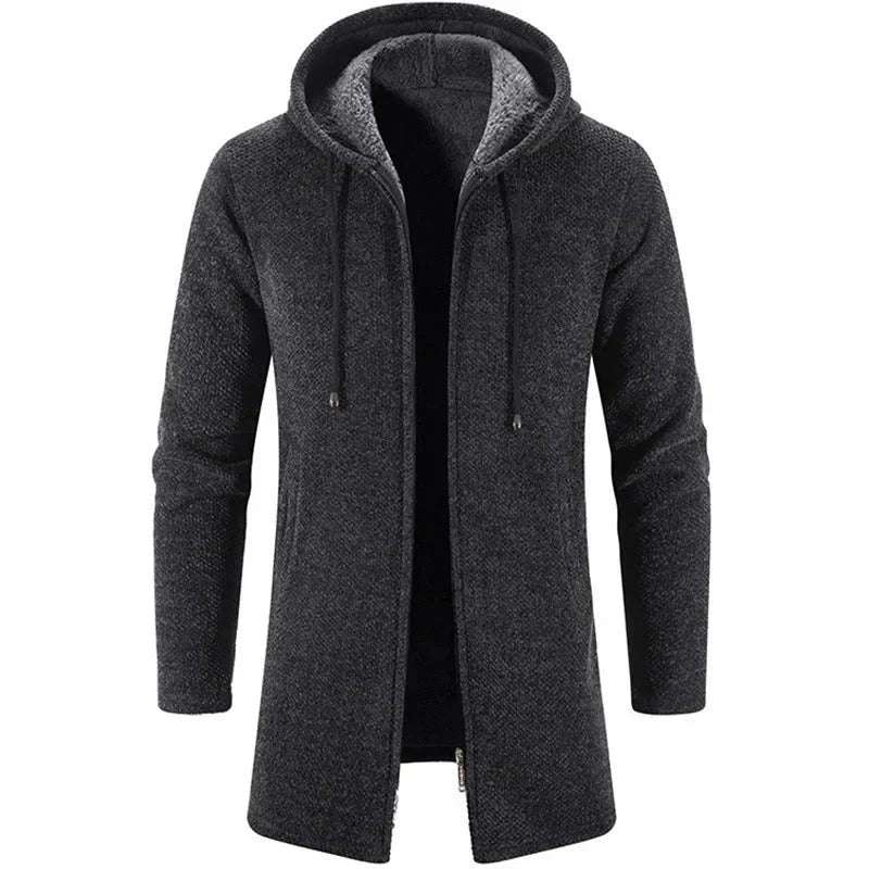 Boyce - Lange Strickjacke für Männer