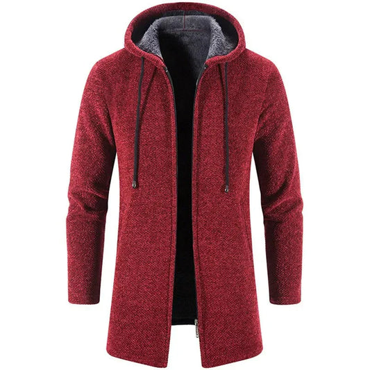 Boyce - Lange Strickjacke für Männer